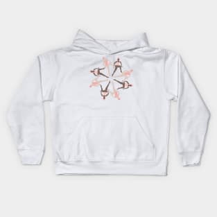 Synchronized Swimmers Kids Hoodie